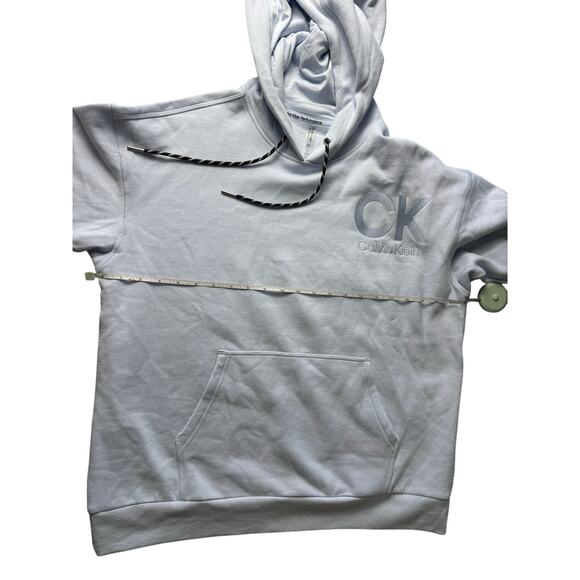 Calvin Klein Women's Eco Fleece Logo Pullover Hoodie SPRAY NWT SIZE S - Picture 8 of 8